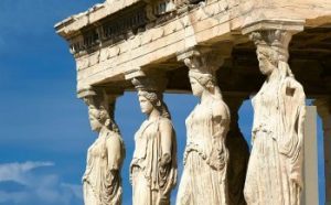 The Caryatids, Acropolis Hill